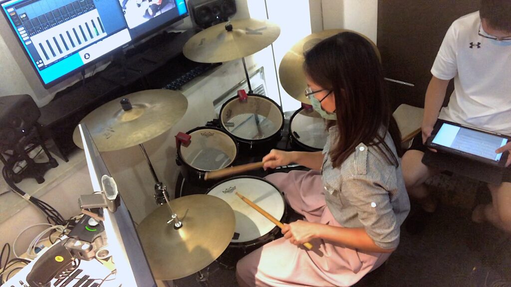 【找不到鼓譜】想學的歌無譜點算?Onetrack Studio 導師為你度身訂造教材 Onetrack Drums Studio Learning Drums11 1024x576